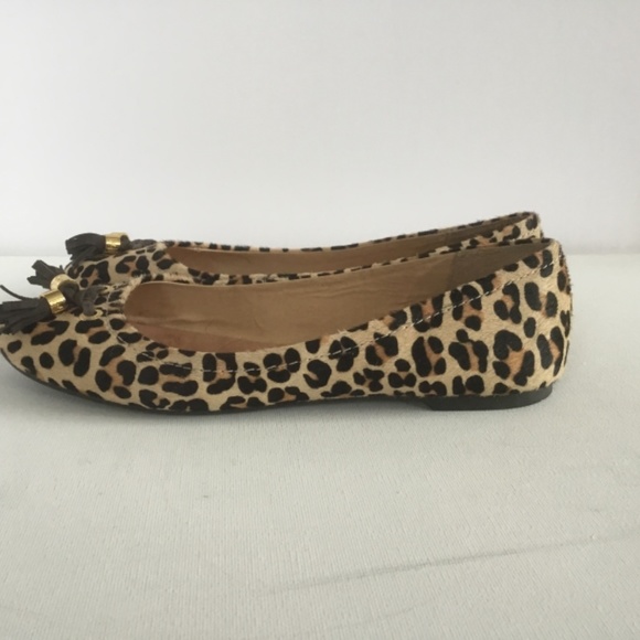 Sperry Top-sider leopard print flats with tassels 10 - Picture 5 of 8
